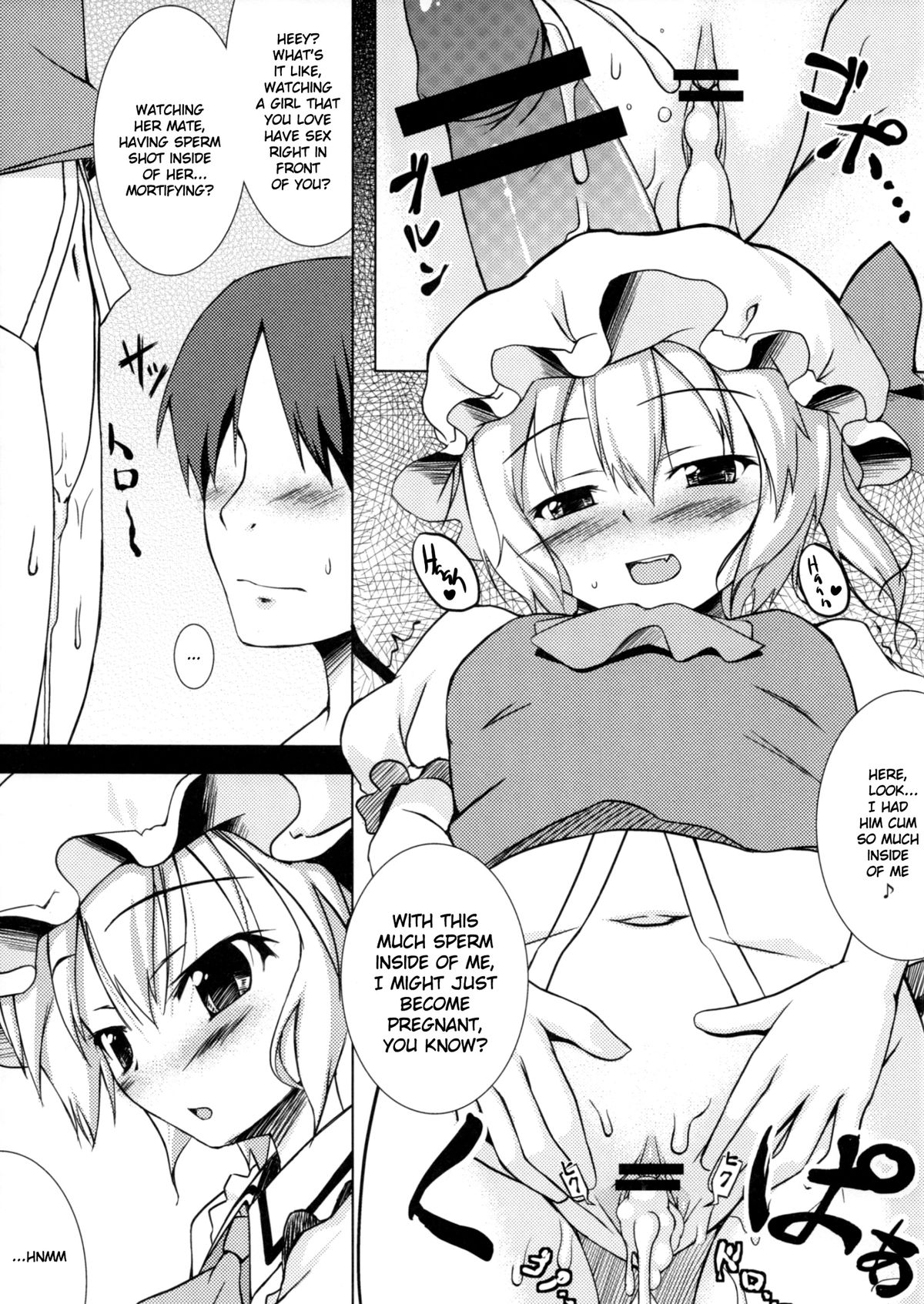 (C81) [Hamurabi-dou (Ichiyo)] NTR Flan-chan (Touhou Project) [English] =LWB= page 8 full