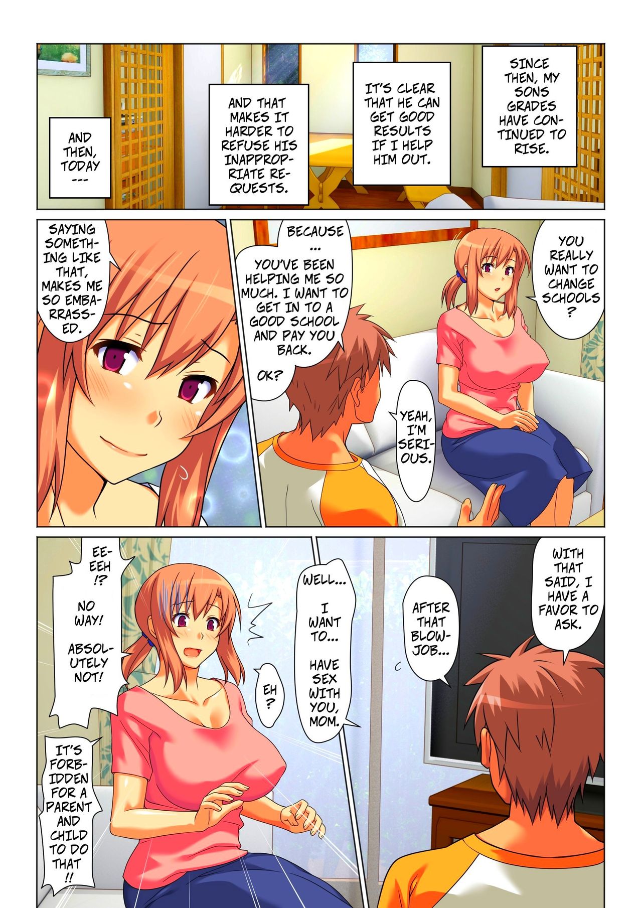 [Past Gadget (Kamatori Pokari)] Seiseki UP o Jouken ni Mainichi Nuite kureru Okaa-san | Mom Will Put Out Everyday On The Condition That His Grades Improve [English] [CopyOf] page 23 full