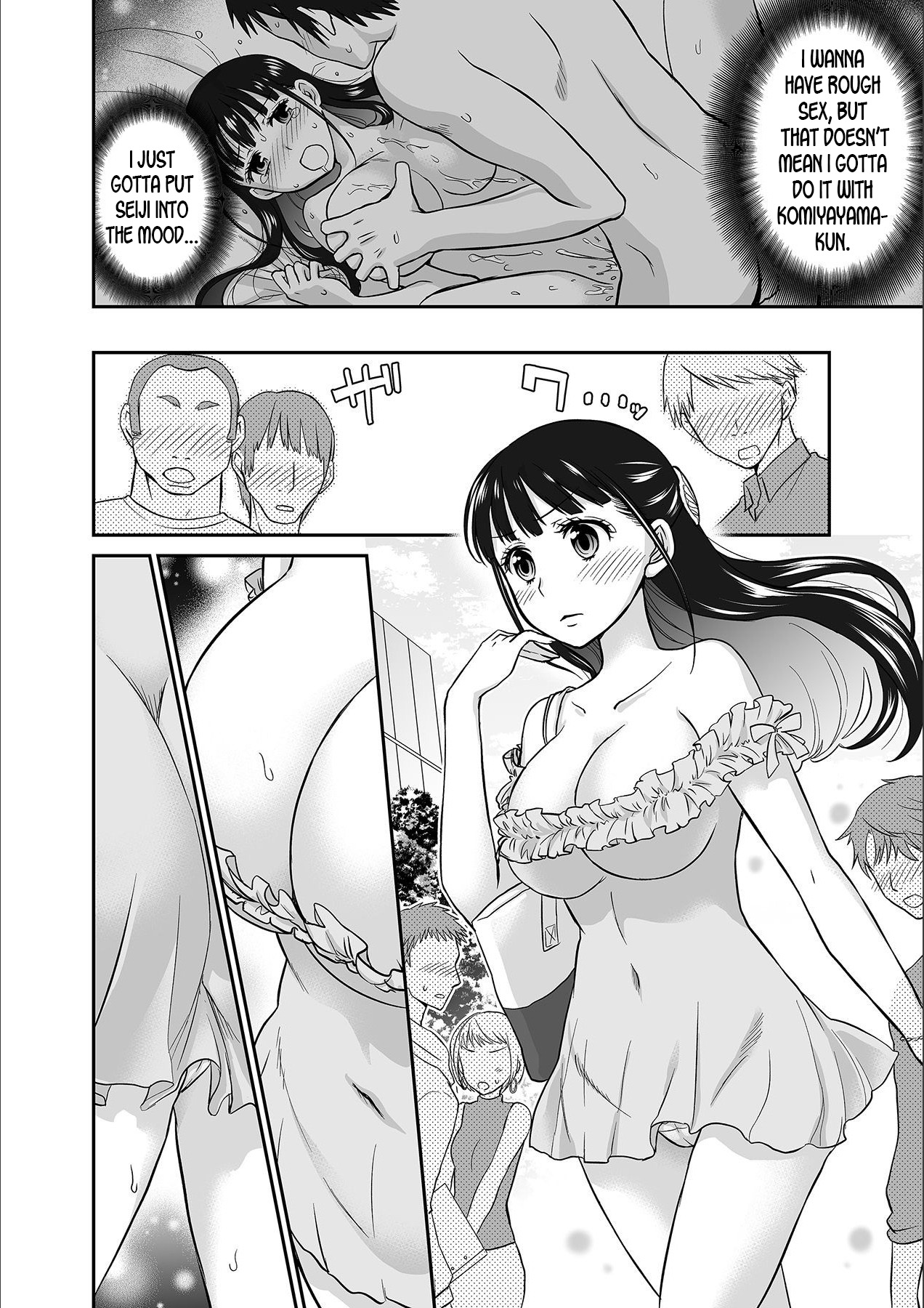 [Rojiro] Kare to no Sex ja Ikenai kara… Atashi no Koko ni Irete Hoshii no Ch.2 [English] [desudesu] page 6 full