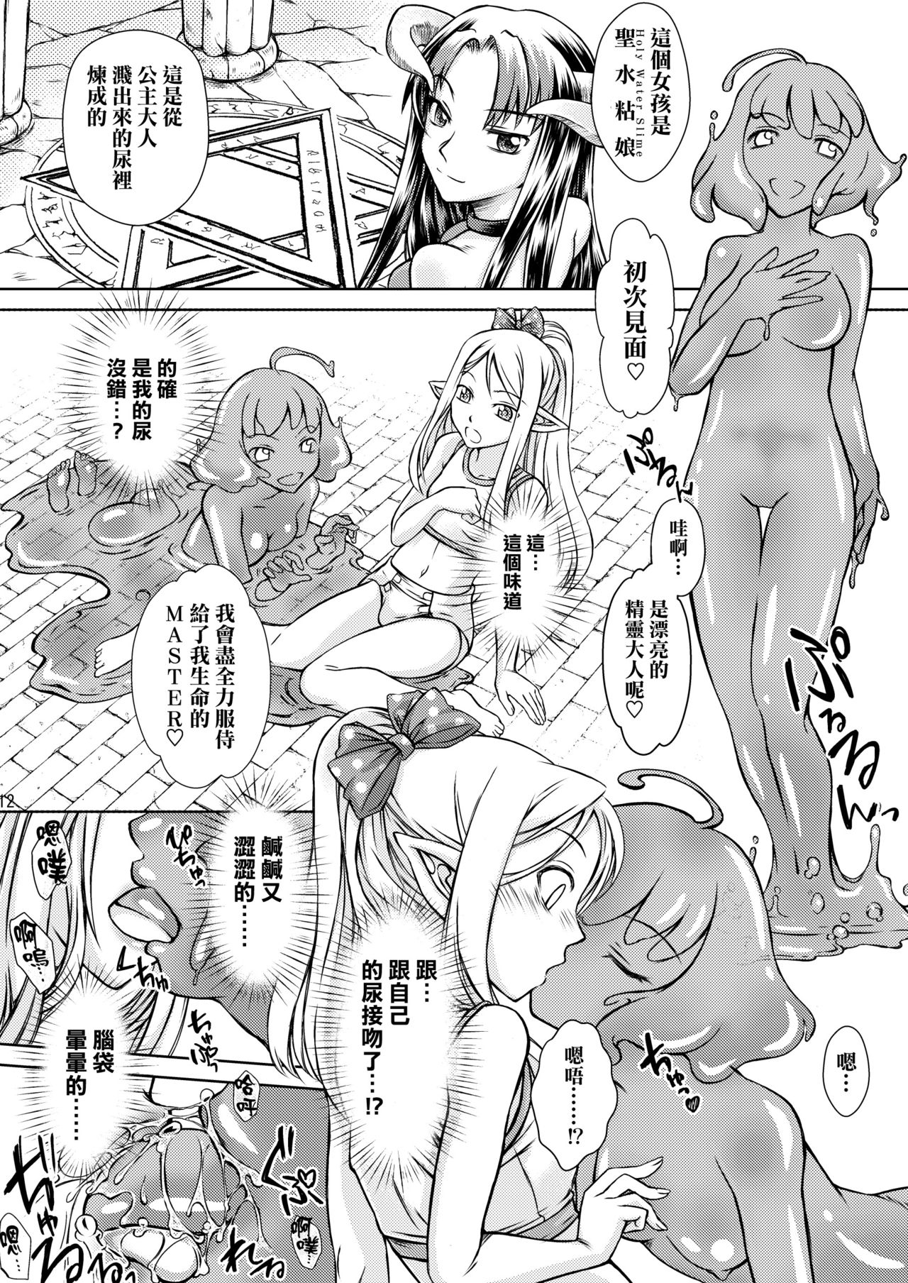 (Omu Fes 3) [Junkissa Gen (Tsurimiya Gen)] Elf no Himekishi ga Sotsugyou dekite Iru Hazu ga Nai [Chinese] [SR汉化组] page 13 full