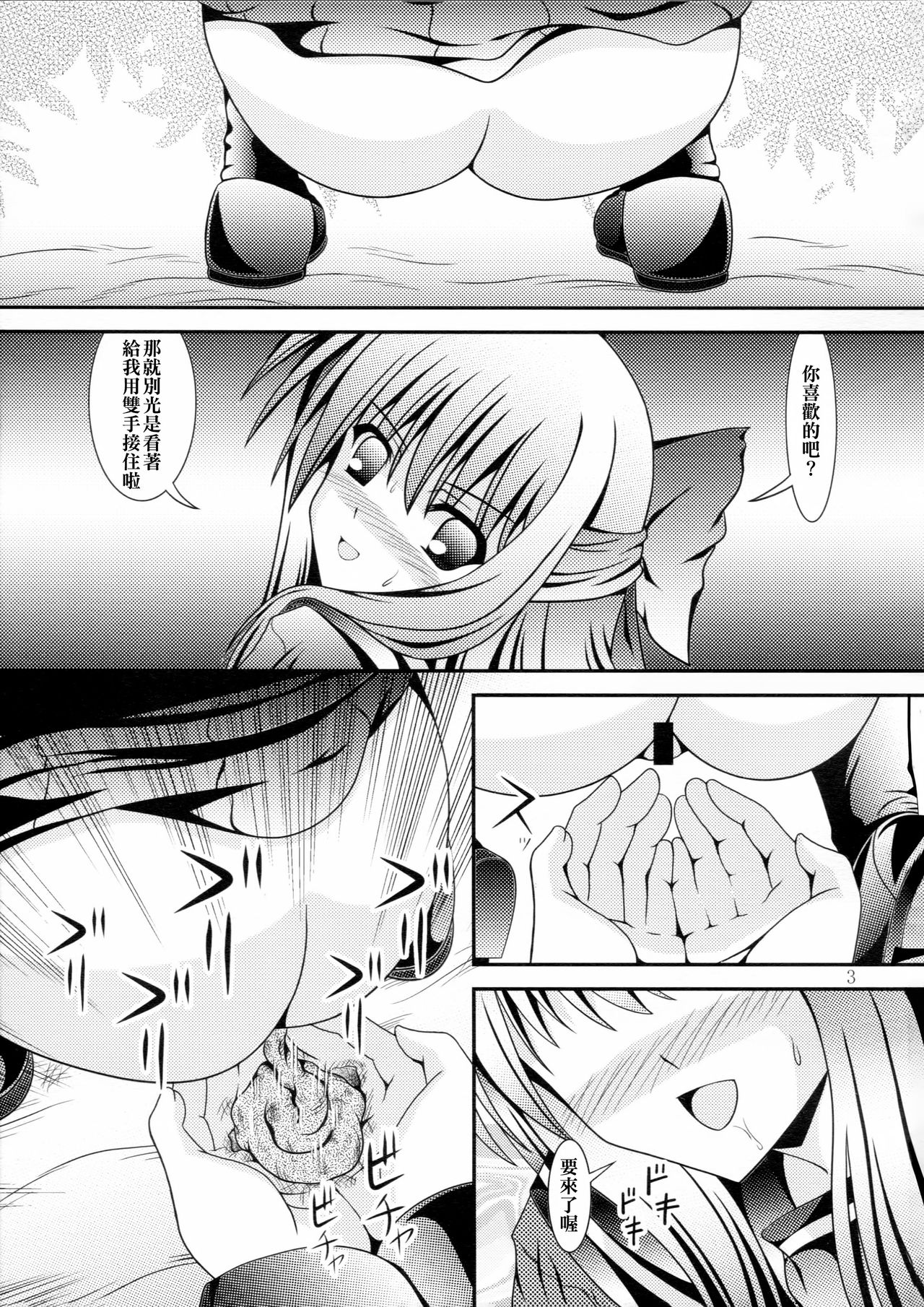 (C85) [Kyuushoku Dorobou (Murakumo)] RESUMPTION 3 [Chinese] [臭鼬娘漢化組] page 3 full