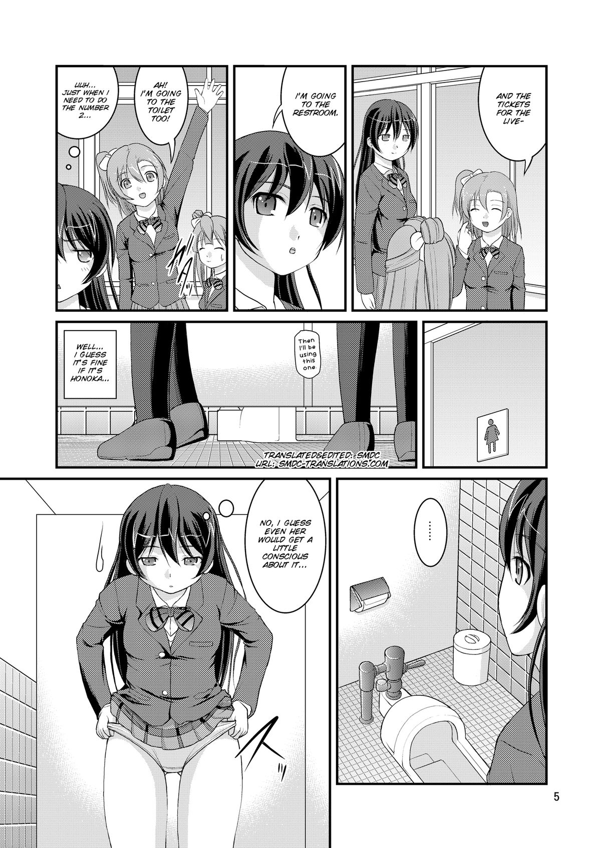 [Juicy Fruits (Satomi Hidefumi)] Bou Ninki School Idol Toilet Tousatsu vol. 1 (Love Live!) [English] [SMDC] [Digital] page 5 full