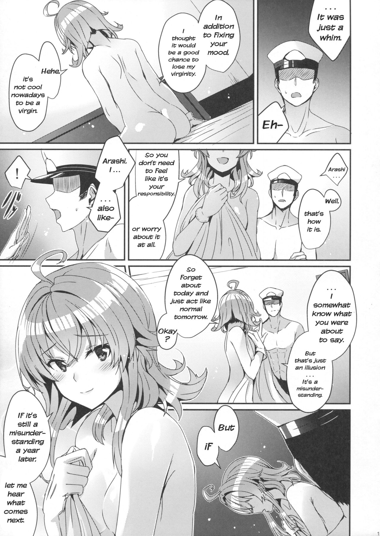 (Houraigekisen! Yo-i! 29Senme!) [L5EX (Kamelie)] Arashi no Himeta Koigokoro | Arashi's Hidden Love (Kantai Collection -KanColle-) [English] page 18 full