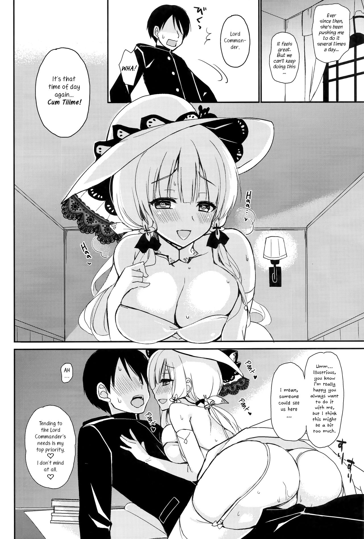 (C93) [PigPanPan (Ikura Nagisa)] Junai Illustrious - Pure Love Illustrious (Azur Lane) [English] [EPISTAXIS] page 15 full