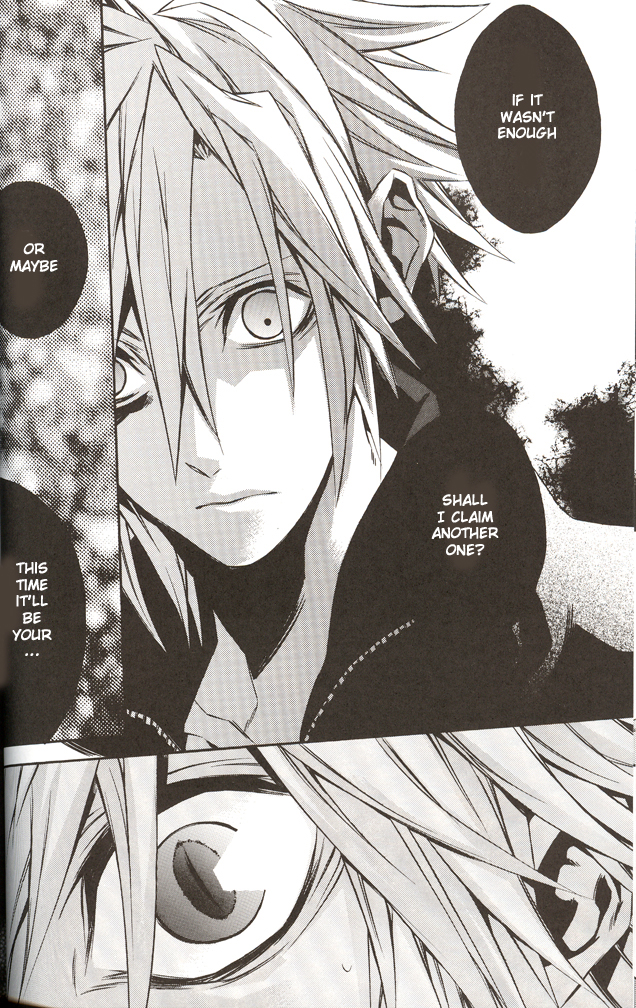 (C70) [kiki (Fujiwara Beni)] ZILCH #2 Darker Than Darkness (Final Fantasy VII Advent Children) [English] page 22 full