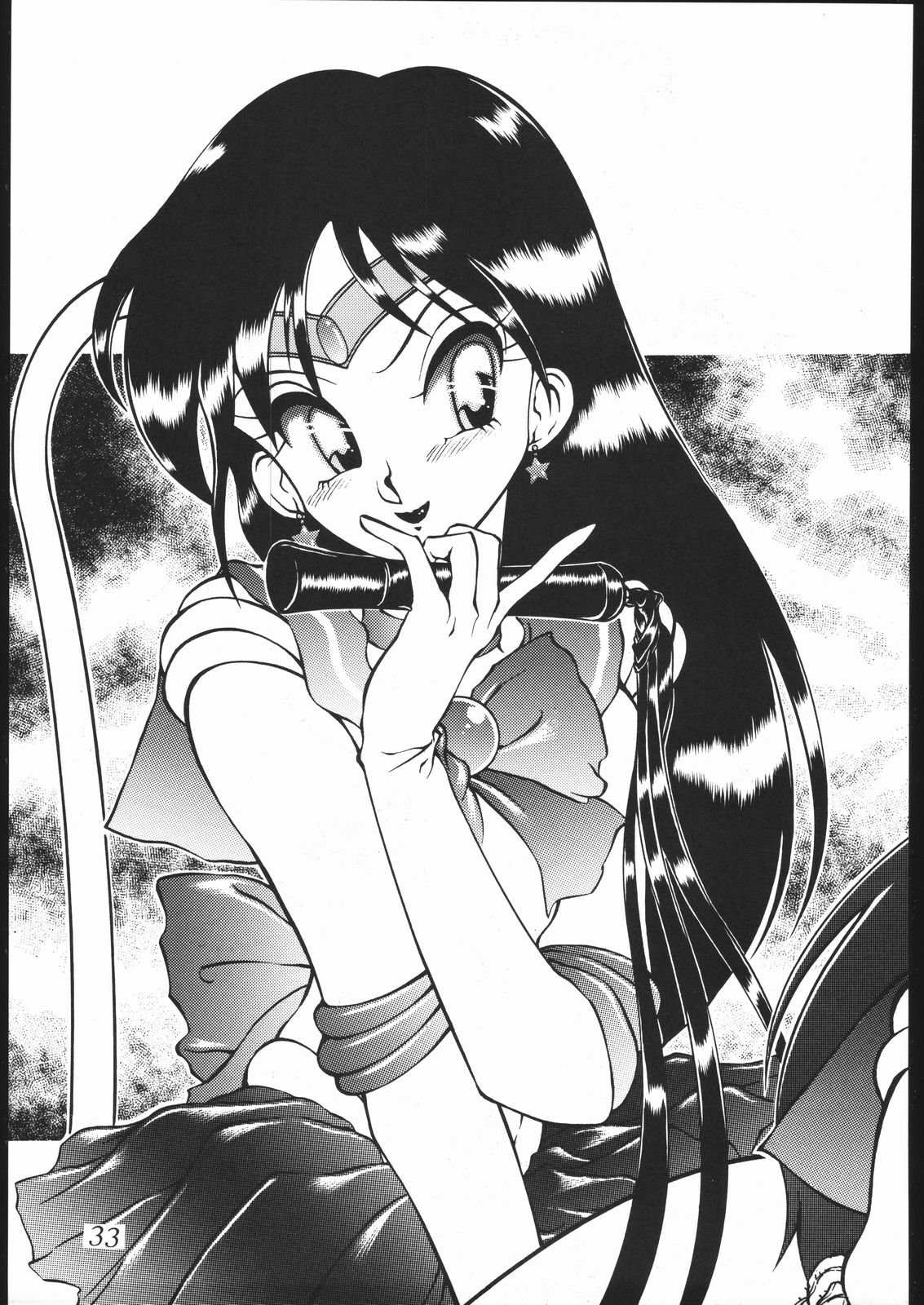 (C55) [Studio Z-AGNAM (Wing Bird)] DOGAKOMUSUME EX BOMBER MOON (Sailor Moon) page 34 full