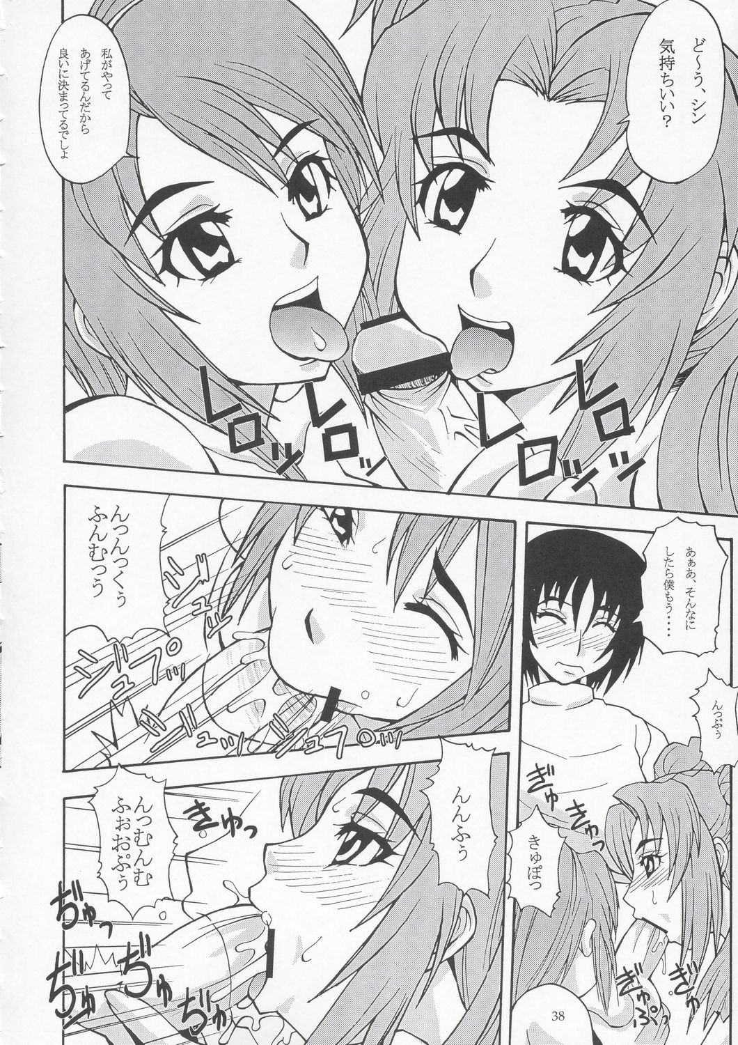 (C67) [MANGANA (Doluta, Nishimo)] Tane Desutte ne. Vol. 1 (Gundam Seed Destiny) page 37 full