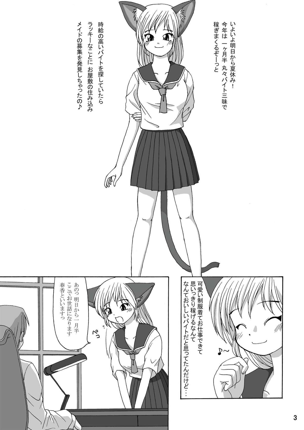 (C64) [Aa, Warera Katou Hayabusa Sentoutai (Katou)] Maru-Maru | Maru2 page 3 full