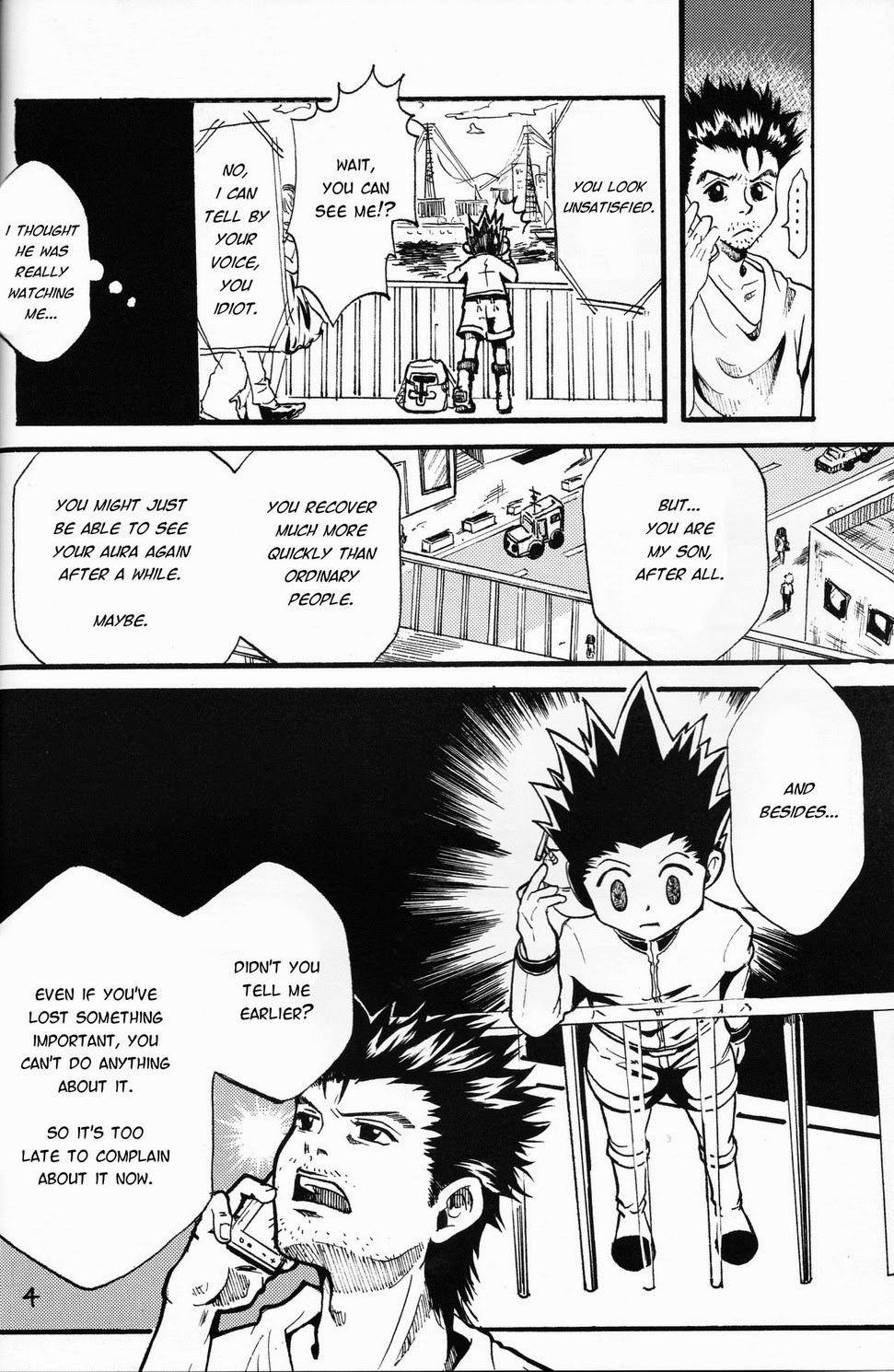 (SPARK9) [Amanojaku. (Sakichi)] Kimi, Omoi | Thinking of You (Hunter x Hunter) [English] [HXH-Doujinshilivejournal] page 4 full