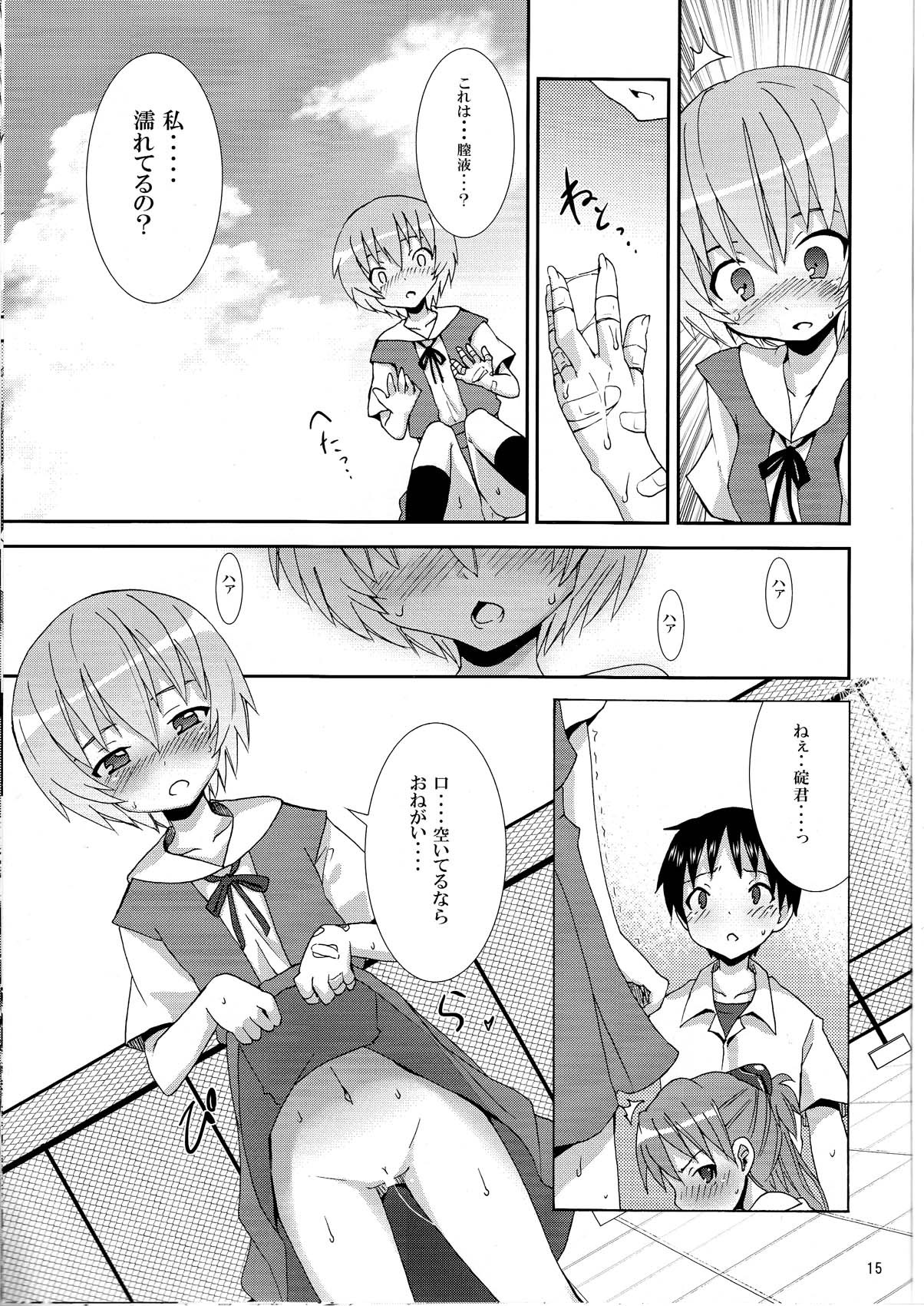 (C76) [Nounai Kanojo (Kishiri Toworu)] I Can (Not) Choose (Neon Genesis Evangelion) page 15 full