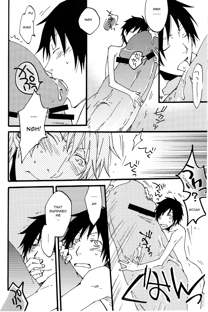 (C79) [Kaiten Mokugyo (Makimura Maki)] Heiwajima-kun no Nomi Mushi (Durarara!!) [English] [Mokkachi] page 18 full