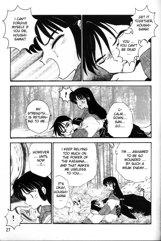 [Kaminobe (Kaminobe Kanon)] Sengoku Renbo Emaki | Falling in Love in the Warring States Era (Inuyasha) [English] [Scribe Figaro] page 25 full