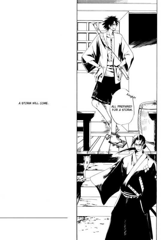 (C67) [DUO BRAND (Akatsuki Haruka, Watanabe Nobuyoshi)] Sokotsumono Tenmatsuki (Samurai Champloo) [English] page 4 full