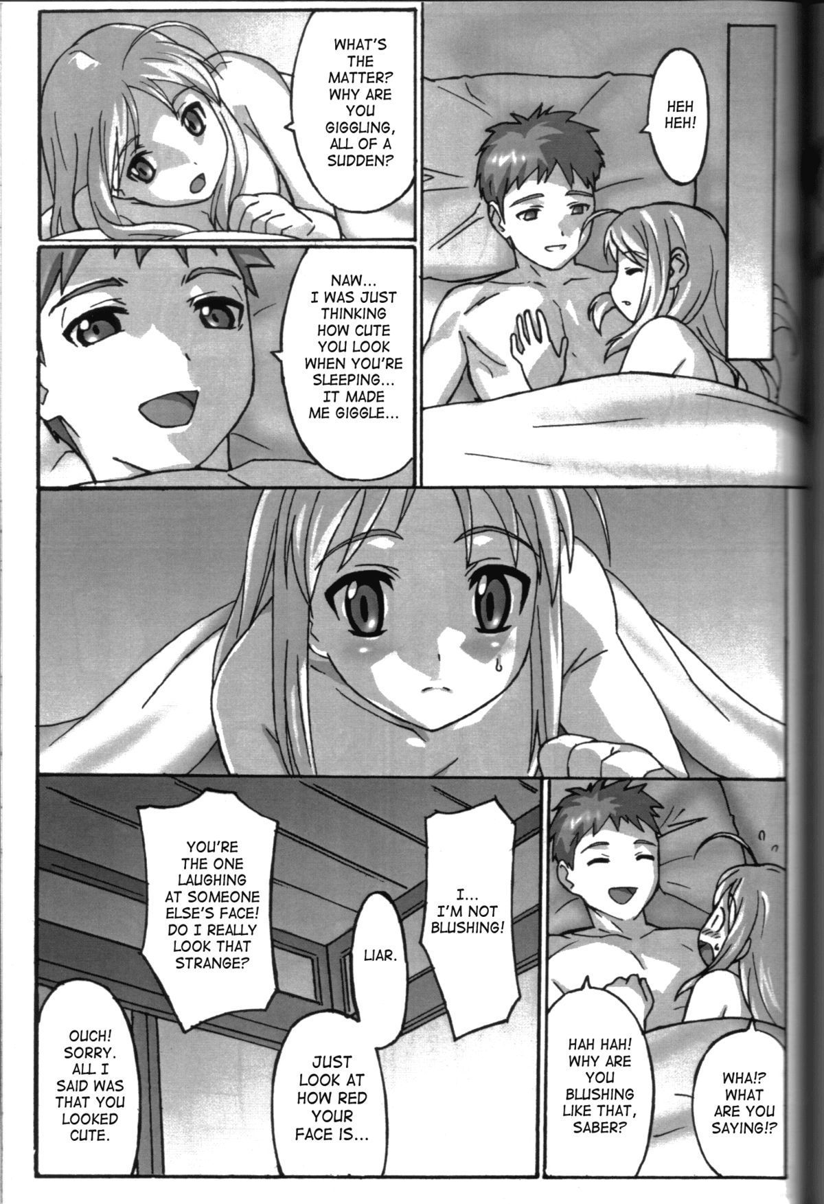 (C69) [POTATO HOUSE (POTATO)] A PIECE OF CAKE (Fate/stay night) [English] [SaHa] page 34 full