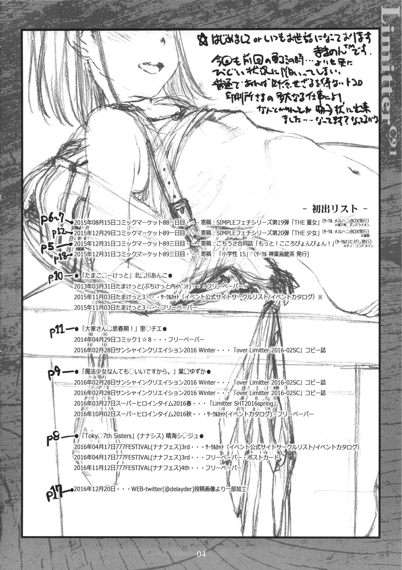 (C91) [Delayder (Makinon TM)] Limitter C91 (Various) page 4 full