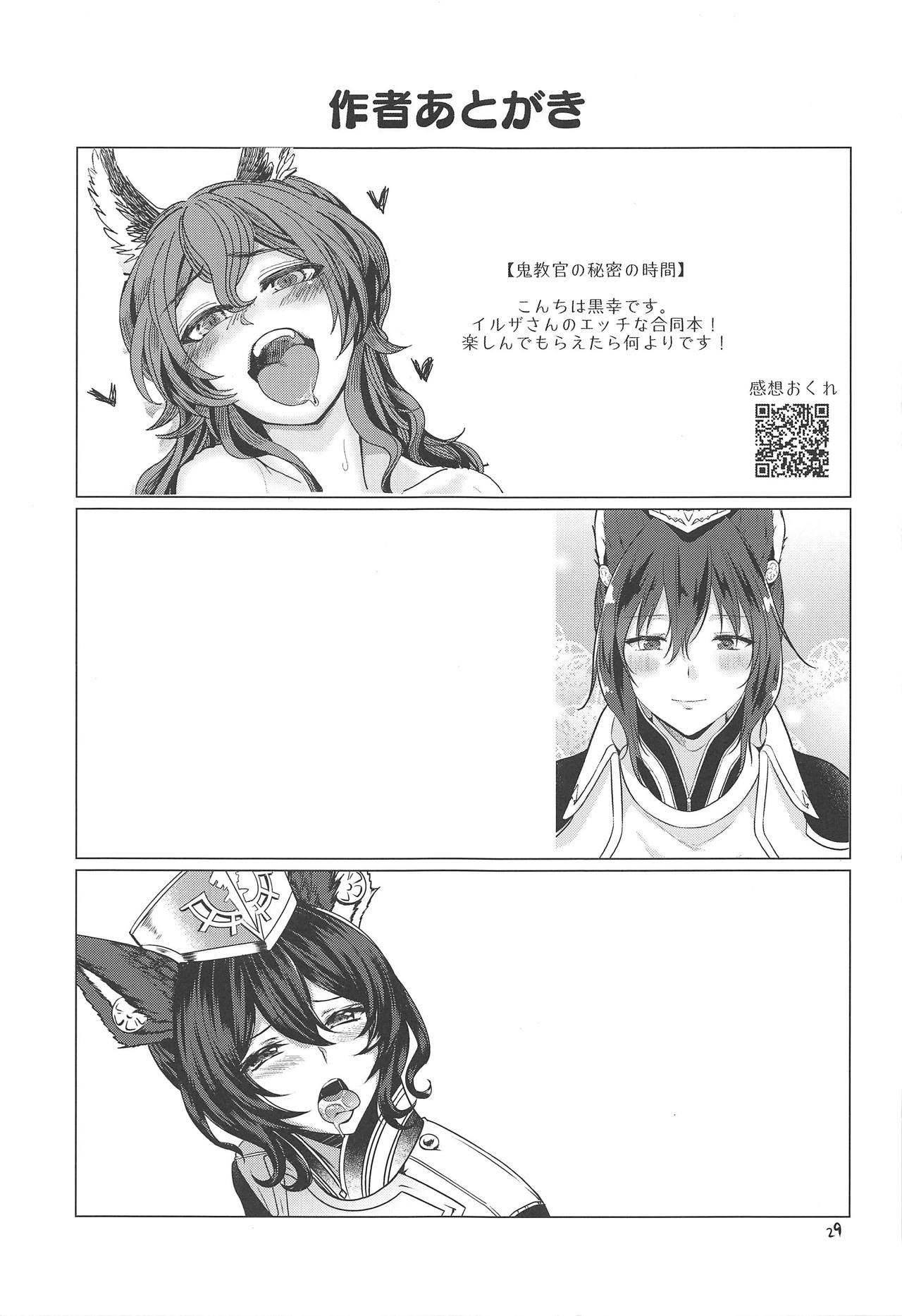 (CT33) [Awa Meringue Mamire (Kuroyuki, Kumano Kotaro, Akagi Rio)] ILSA! anthology (Granblue Fantasy) page 28 full