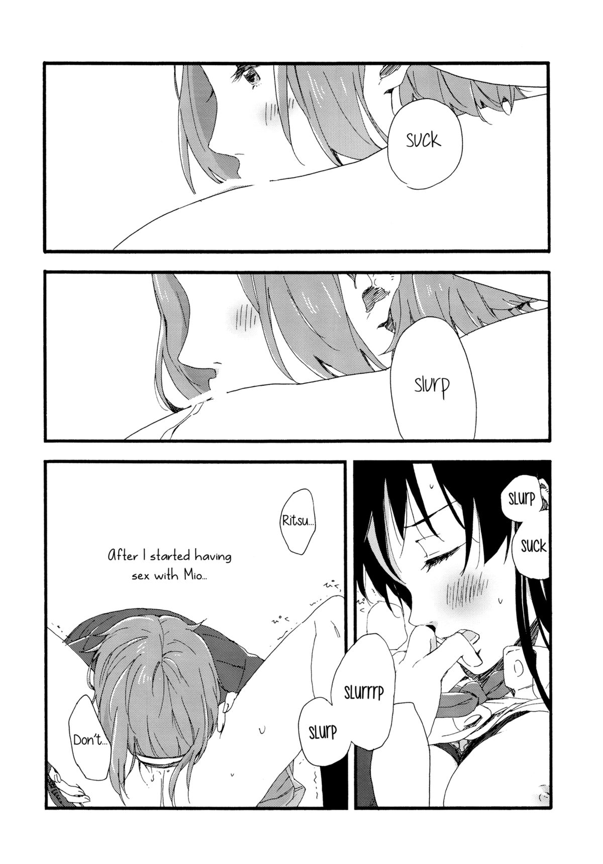 (C87) [Super Sentou, The Shakya (Fukutarou, Oke)] Otona no RitsuMio Hangyaku Hen | MioRitsu for Adults - Rebellion Story (K-ON!) [English] [Yuri-ism] page 34 full