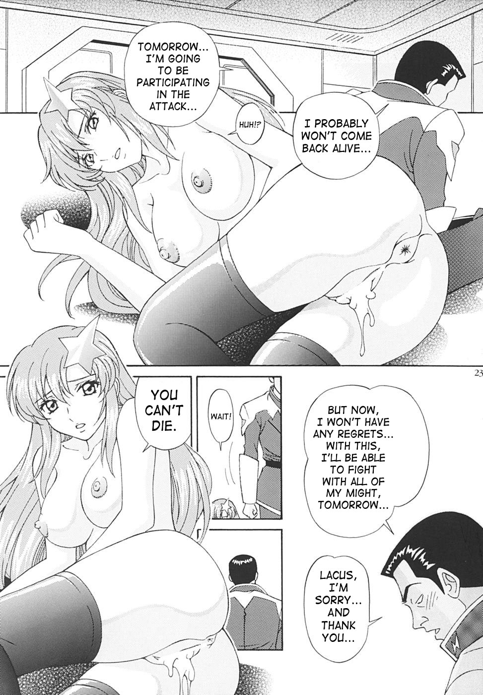 [SHIMEKIRI SANPUNMAE (Tsukumi Daifuku)] Ryoujoku MEER | Assault Meer (Mobile Suit Gundam SEED DESTINY) [English] [Saha] page 22 full