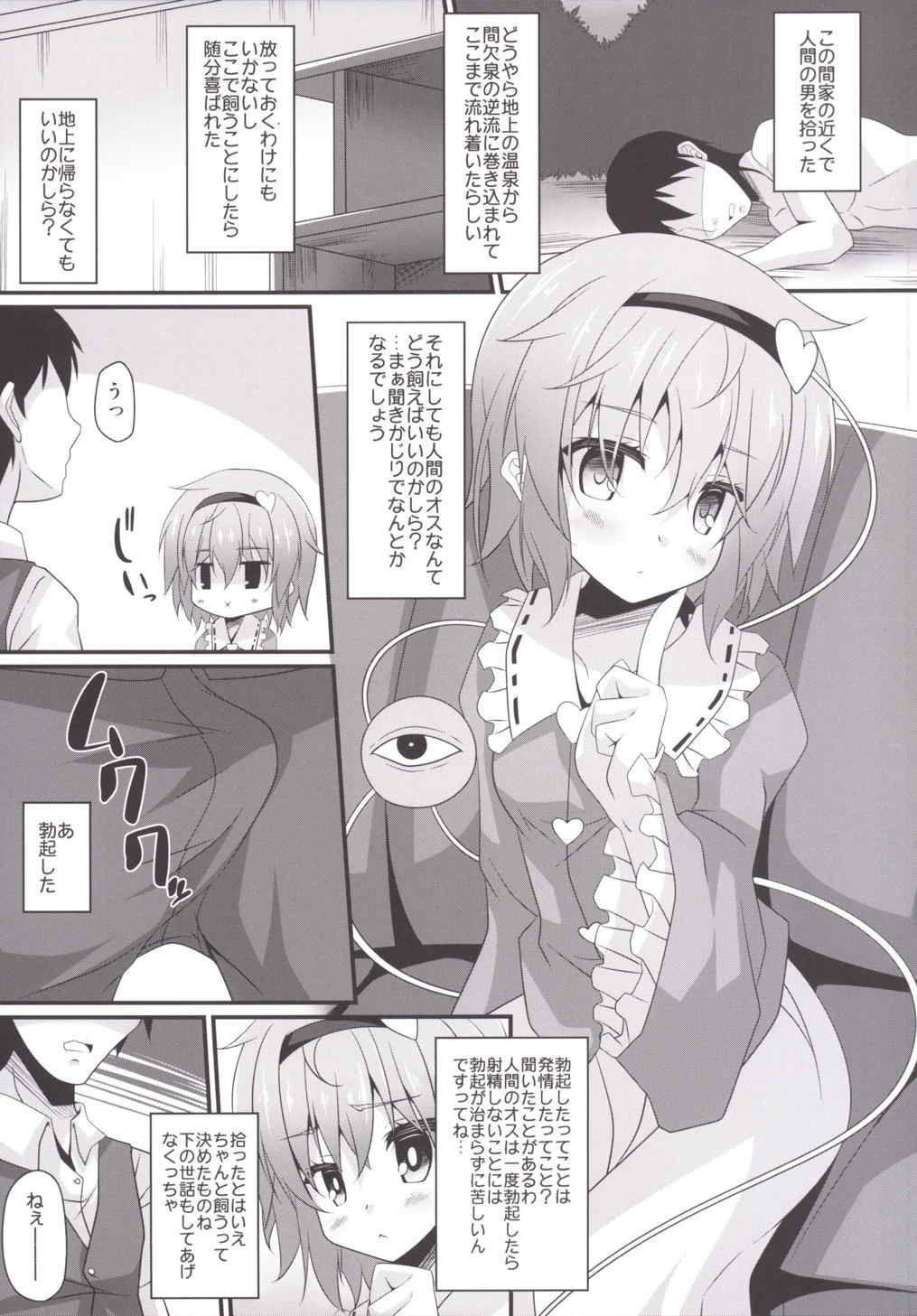(Reitaisai 12) [Right away (Sakai Minato)] Satori-shiki Pet no Yashinaikata (Touhou Project) page 4 full