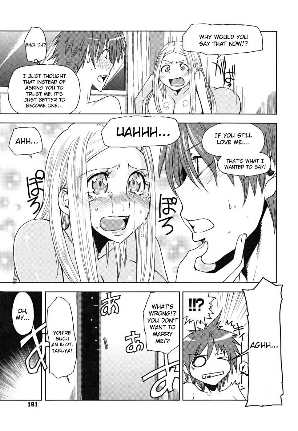 [Ooshima Ryou] Yorokobi ni Saku Karada | A Body Blooming in Pleasure [English] {doujin-moe.us} page 191 full