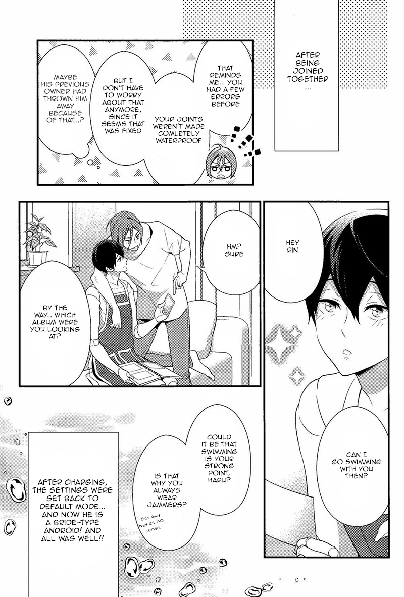 (Renai Endorphin) [Torinet (Oshidori)] Maidroid!? Haruka-chan (Free!) [English] [Bokushii] page 20 full