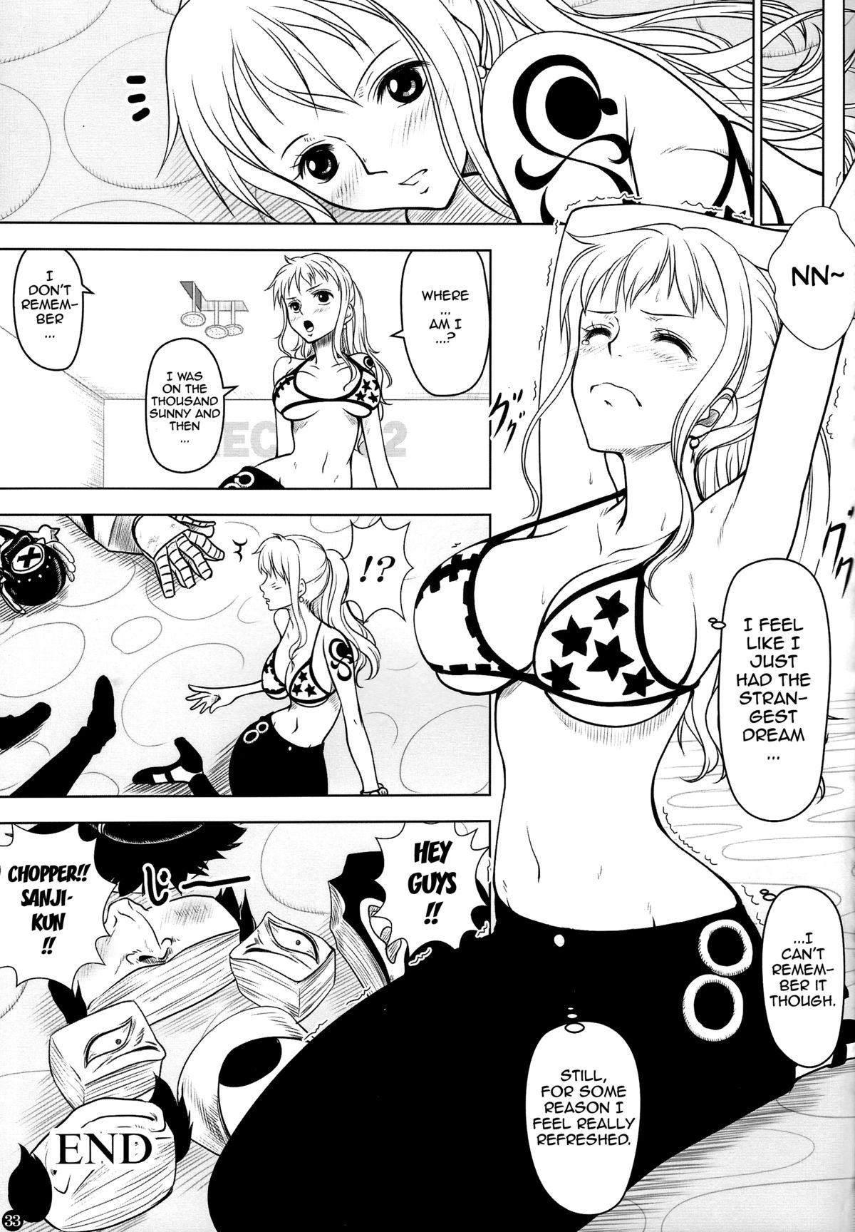 (C87) [Mikenekodou (Muten)] NAMIKAN (One Piece) [English] {doujin-moe.us} page 31 full