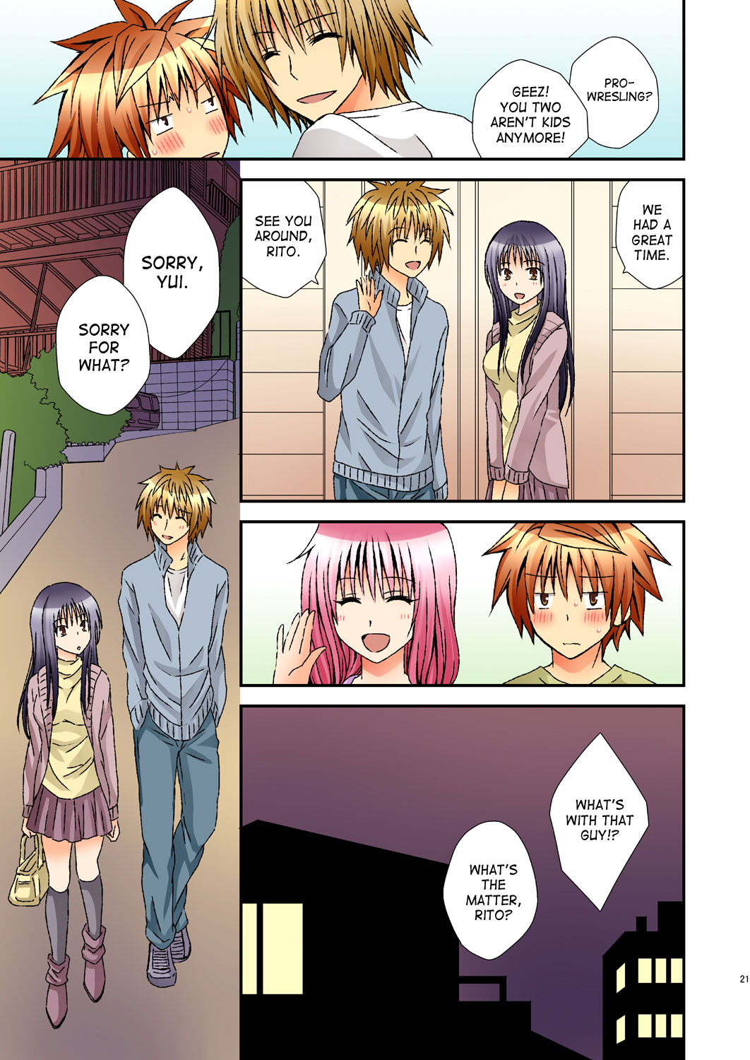 [Hyogetsu (Momonoki Fum)] Trans Trap (To LOVE-Ru) [English] [SaHa] [Digital] page 20 full