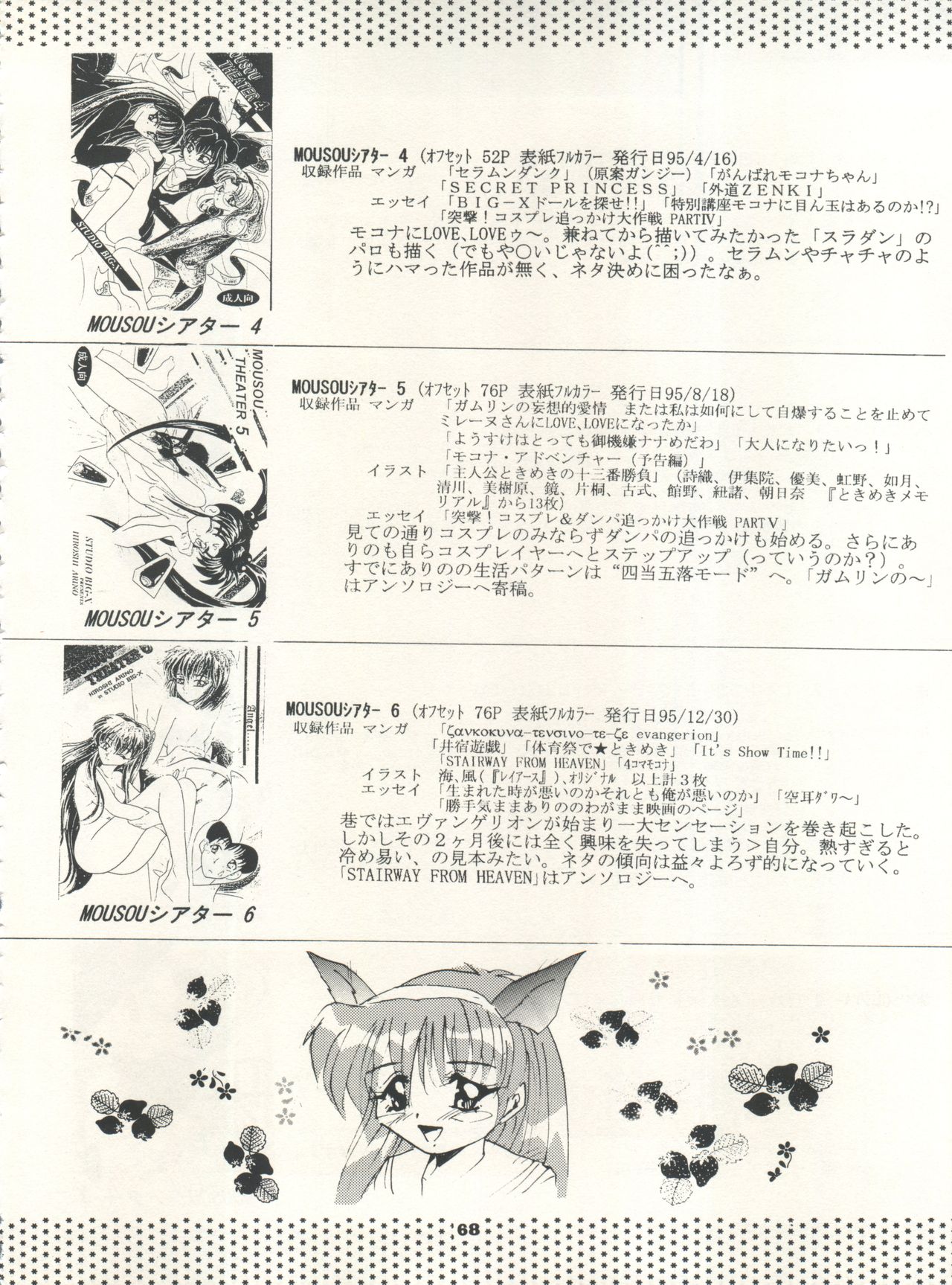 (C50) [Studio BIG-X (Arino Hiroshi)] MOUSOU THEATER 7 (VS Knight Lamune & 40 Fire, Gundam X, Tokimeki Memorial) page 68 full