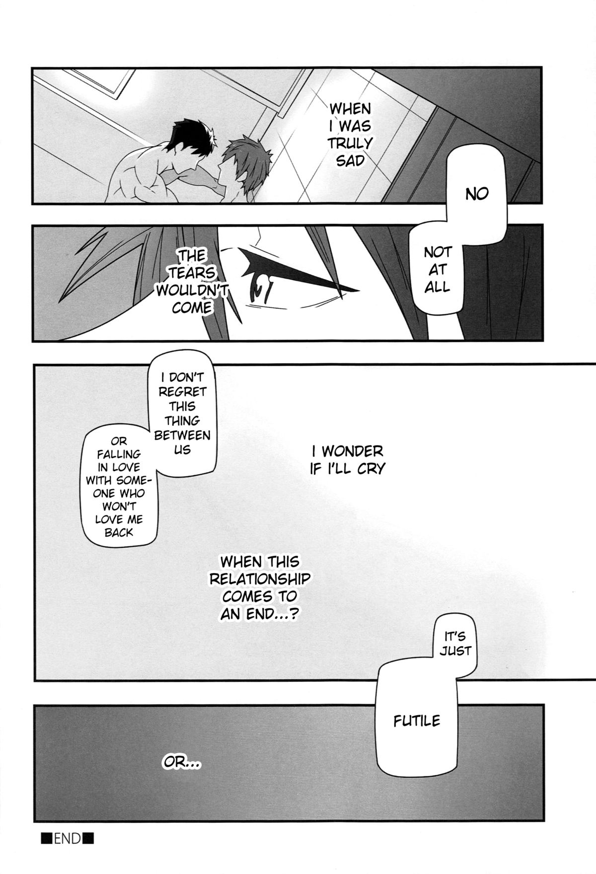 (C86) [Maraparte (Kojima Shoutarou)] Mizu no Naka no Namida wa (Free!) [English] [Moy Moe Scans] page 19 full