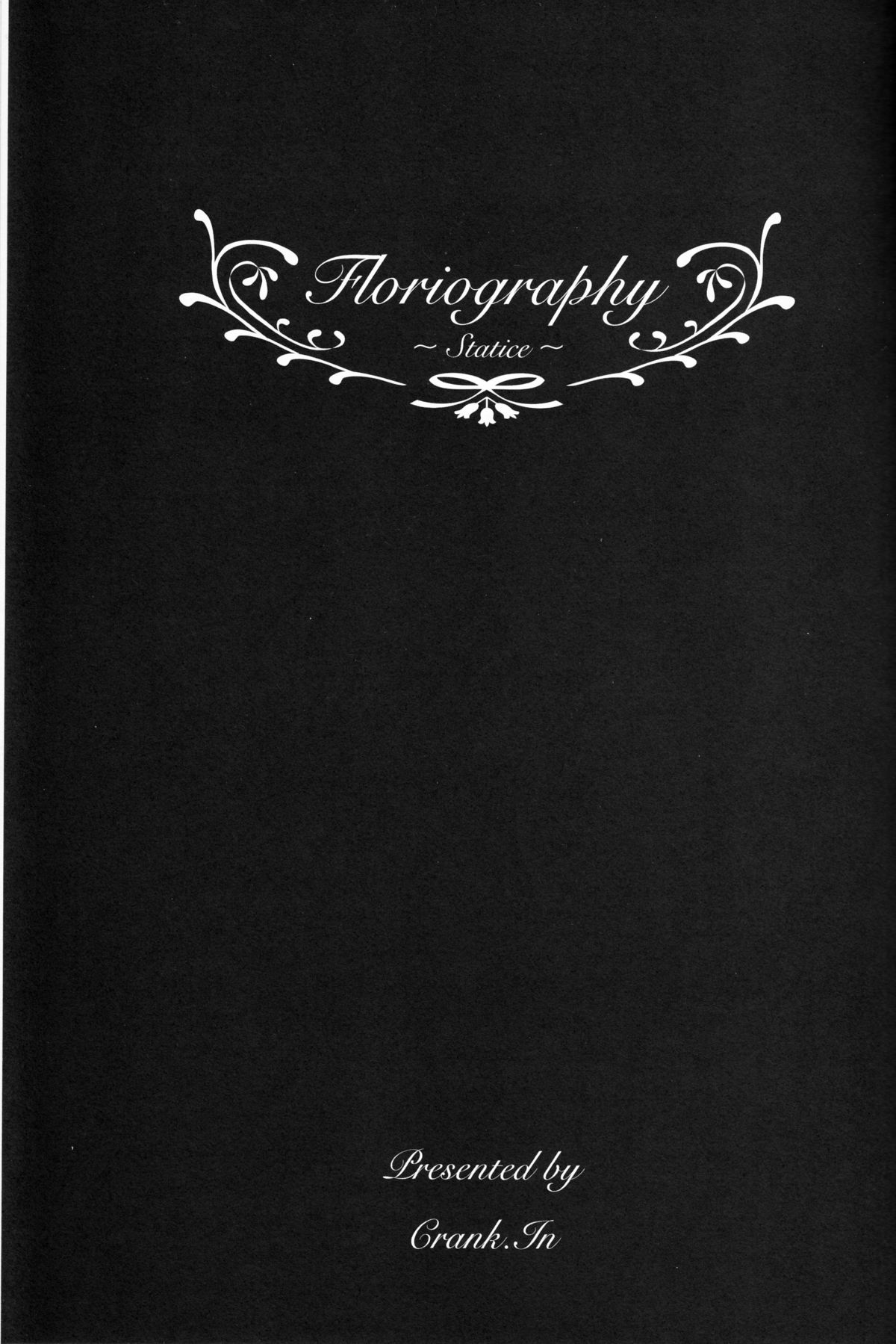 (C85) [Crank.In (Mizutani Tooru)] Floriography ~Statice~ page 2 full
