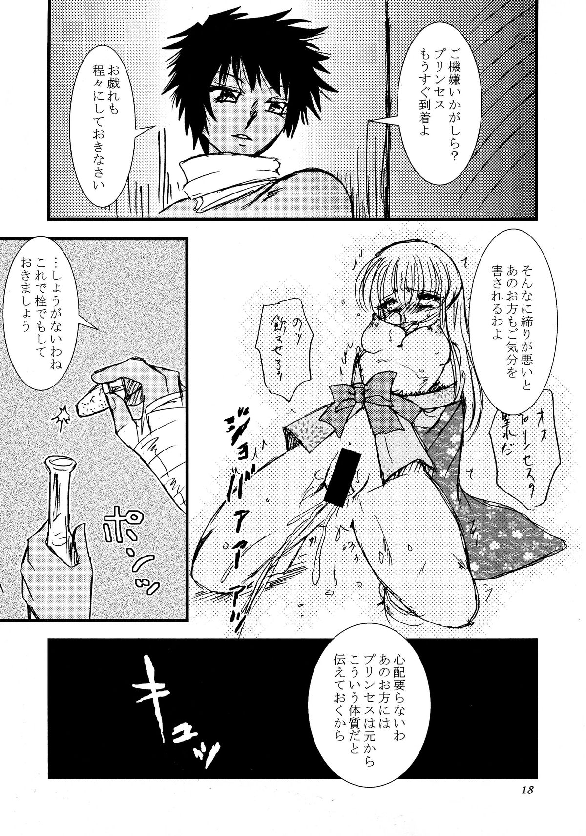 (CT12) [KKI (Kogma Pierre)] Suzu-fuu ni Mau wa Tsugeshi no Hane (Samurai Spirits) page 19 full
