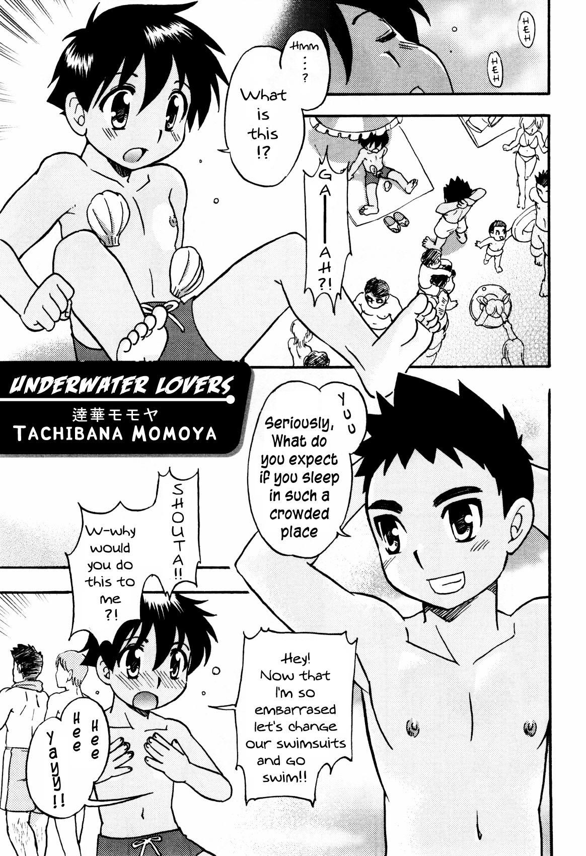 [Tachibana Momoya] Underwater Lovers (Translated) page 1 full