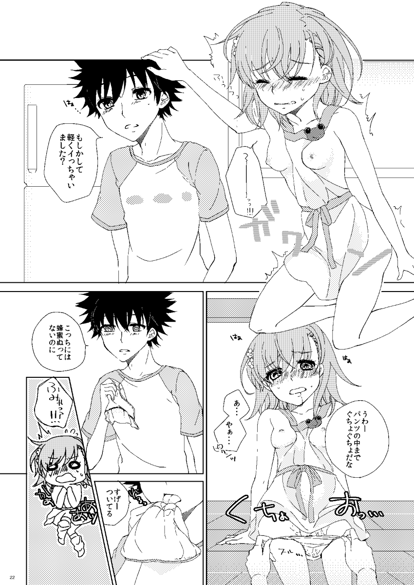 (C86) [akaihoho (Haru)] Mousou Danshi (Toaru Majutsu no Index) [Sample] page 3 full