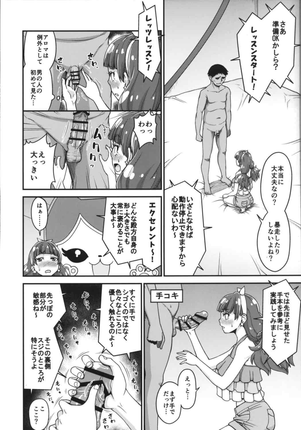 (C88) [Koppun (Hone)] Go! Kirakira Princess Lesson! (Go! Princess PreCure) page 9 full