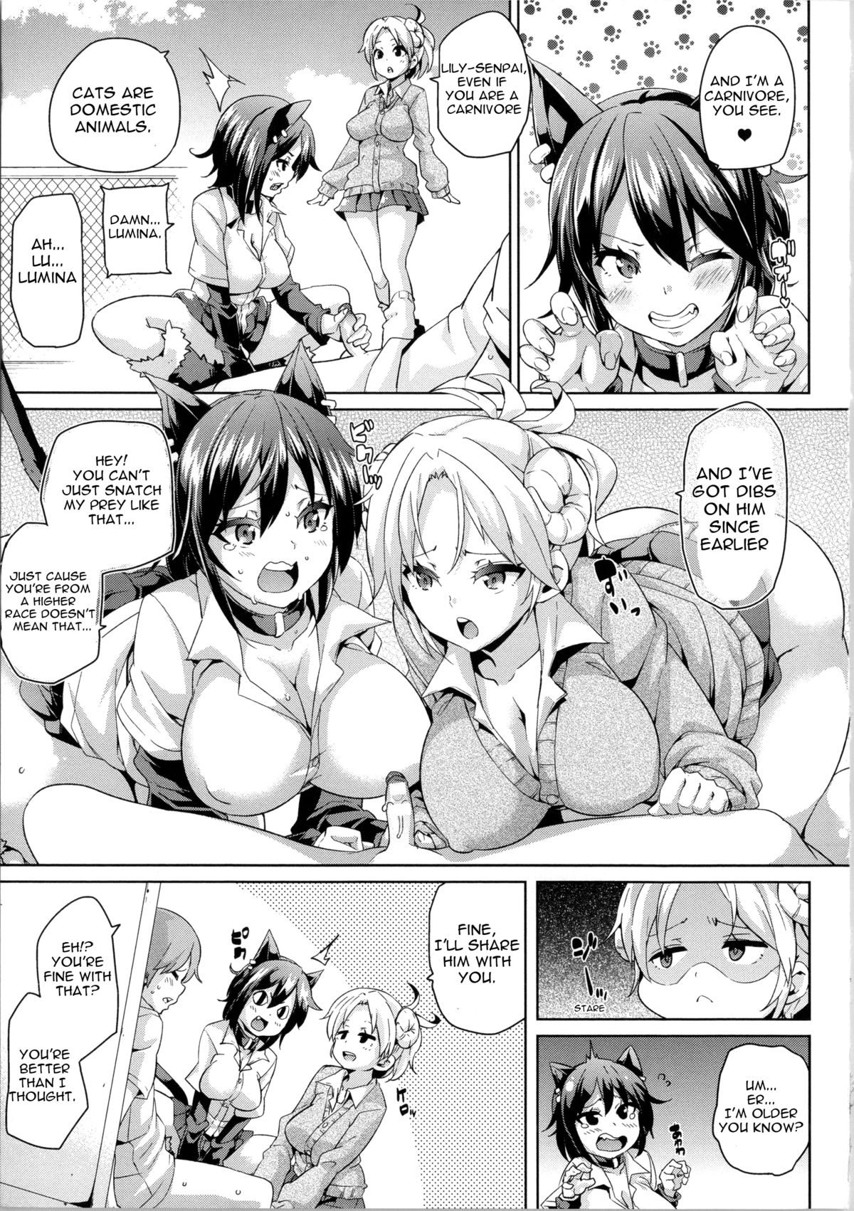 [Marui Maru] Kemopai ~Sakusei Girls~ Ch. 1-3 (Complete) [English] [constantly] page 10 full