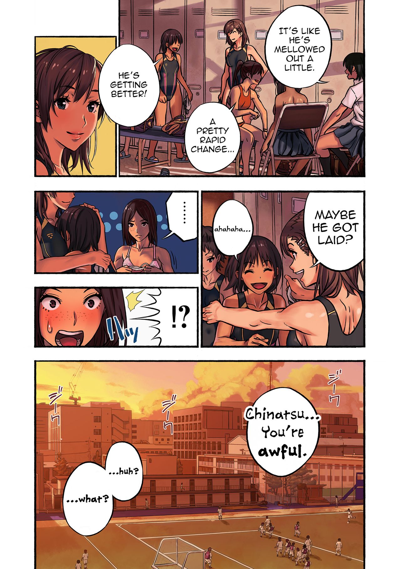 [Amazoness] Chinatsu to Kuma-chan Sensei | Chinatsu and Coach Teddy-Bear [English] [princessCuck] page 42 full