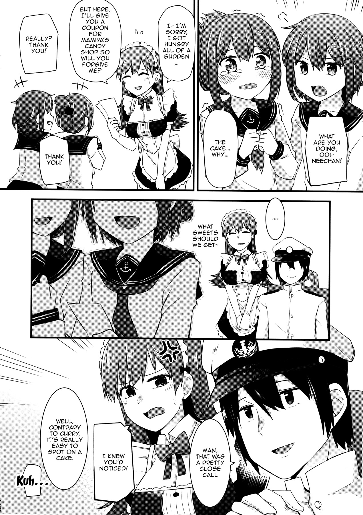 (FF27) [Rayzhai (Rayze)] Ooi! Maid Fuku o Kite miyou! | Ooi! Try On These Maid Clothes! (Kantai Collection -KanColle-) [English] {Doujins.com} page 9 full