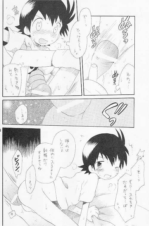 (LOVEx2 Monket!) [KuruGuru DNA (Hoshiai Hilo)] Tennen Douhou Kyuuden Enkinhou No Sho (Digimon Frontier) page 17 full