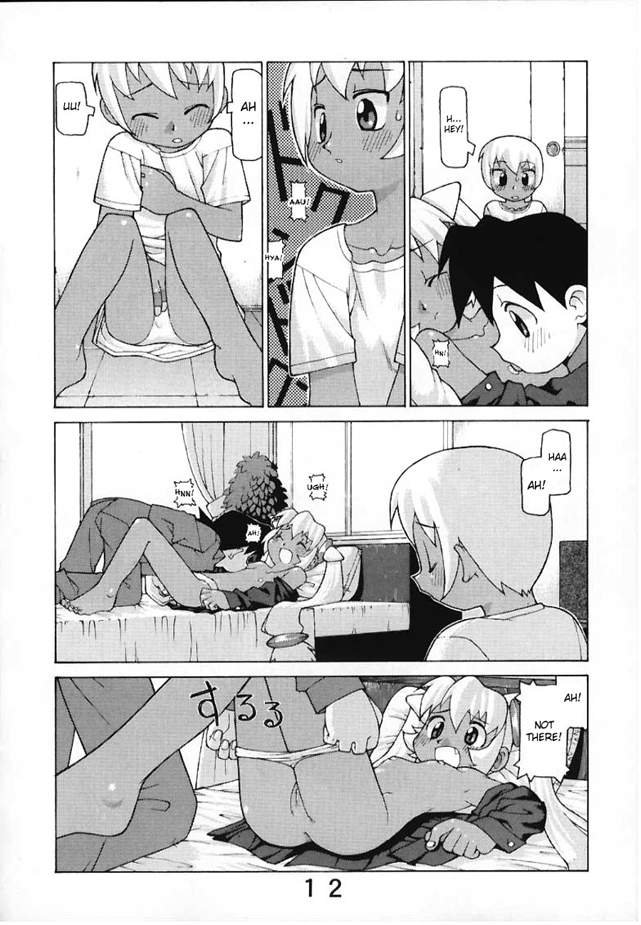 [Y no Shokutaku] Black or White (Megaman Legends) [English] [desudesu] page 12 full