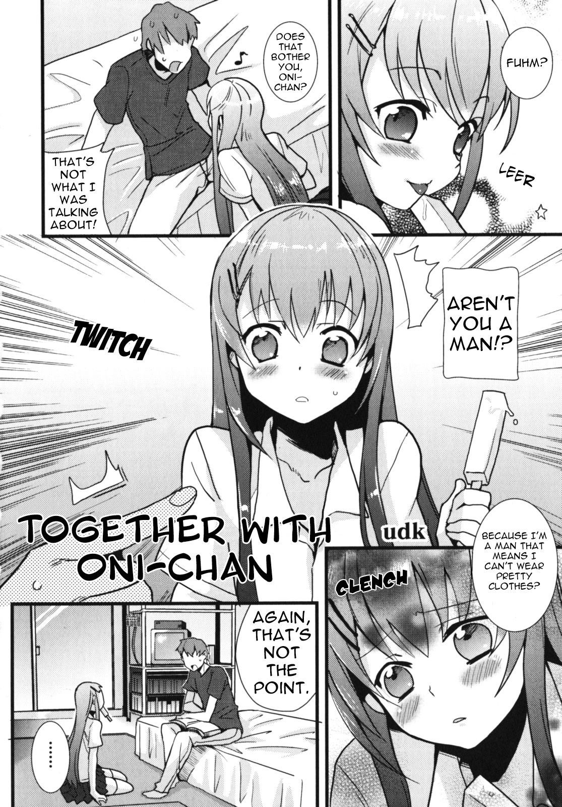 [udk] Onii-chan to Issho! | Together With Oni-chan (Ero Shota 10 Nure X Otokonoko) [English] page 2 full