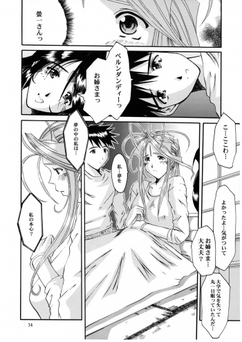 (C58) [Tenzan Factory (Tentyu-maru)] Nightmare of My Goddess Summer Interval (Ah! Megami-sama) - page 34