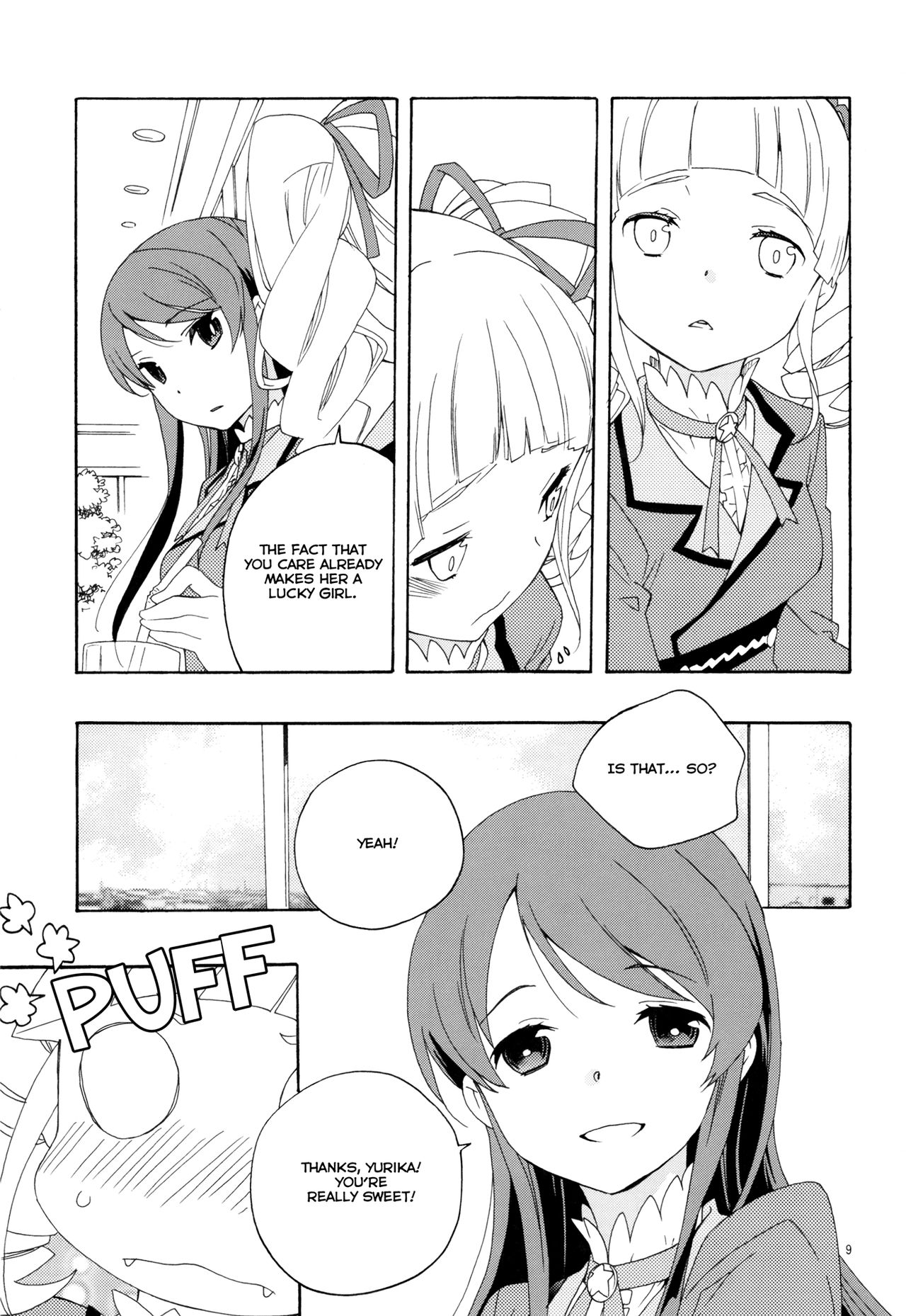 (C85) [Anzen Daiichi (Iwami Shouko)] Evening Star (Aikatsu!) [English] [Lazy Lily] page 11 full