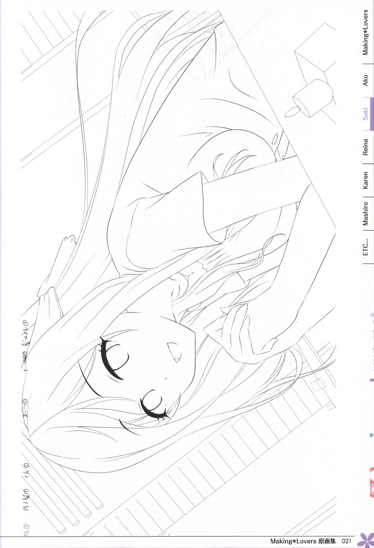 Making*Lovers artbook page 22 full
