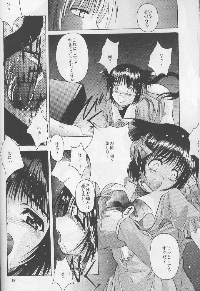 (C60) [Jiyuugaoka Shoutengai (Hiraki Naori)] ruri iyarashii koneko noshitsuke hou (shibireru daiou) page 15 full