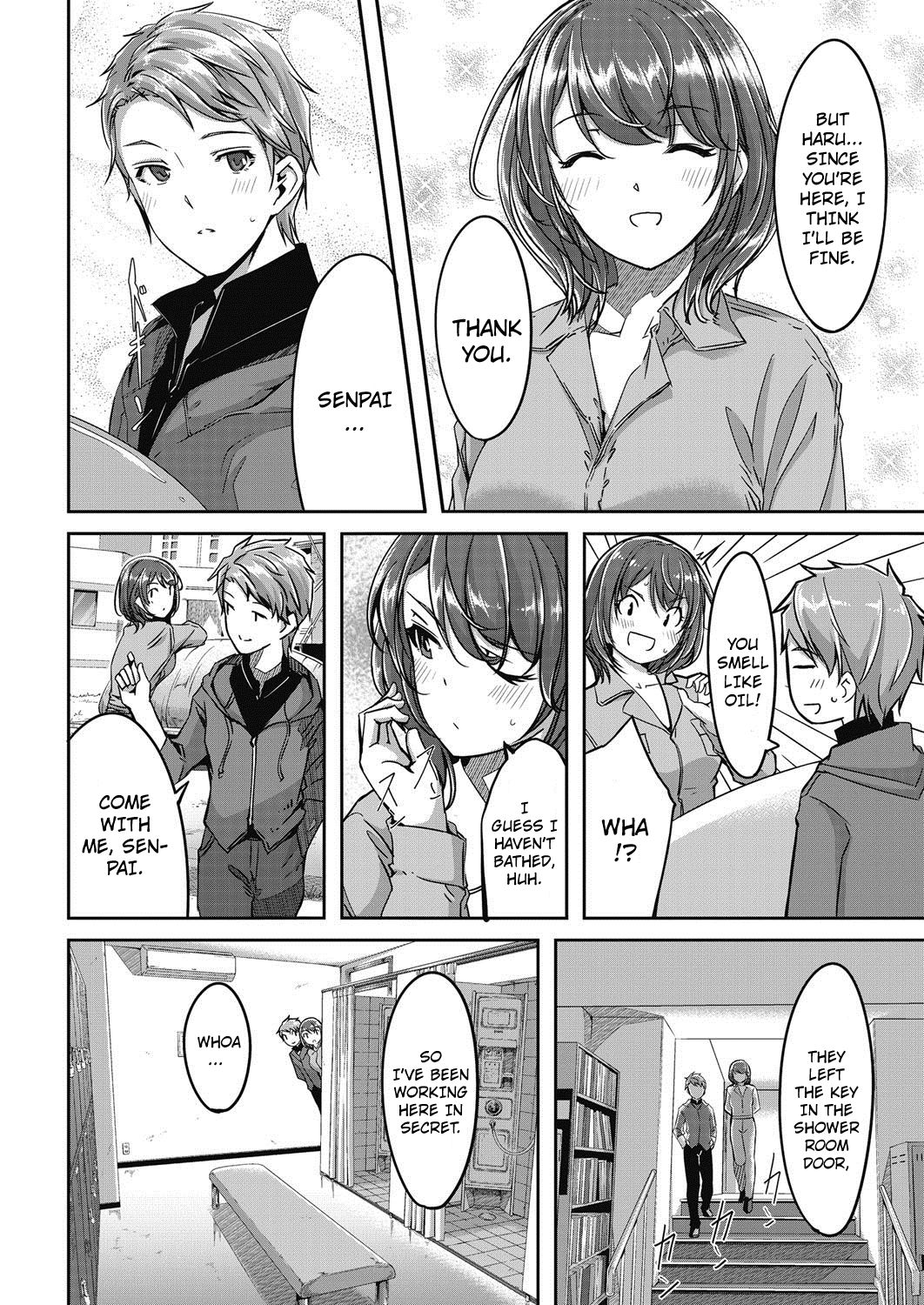 [Gustav] Kogaku Otome wa Oiru no Kaori | Engineer Girl’s Oil Scent (COMIC HOTMILK 2017-04) [English] {Hennojin} [Digital] page 4 full