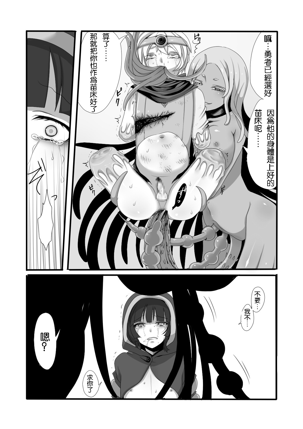 [Iwanakaya (Sansyouo)] Shokushu to Yuusha to Mahoutsukai [Chinese] [沒有漢化] page 23 full