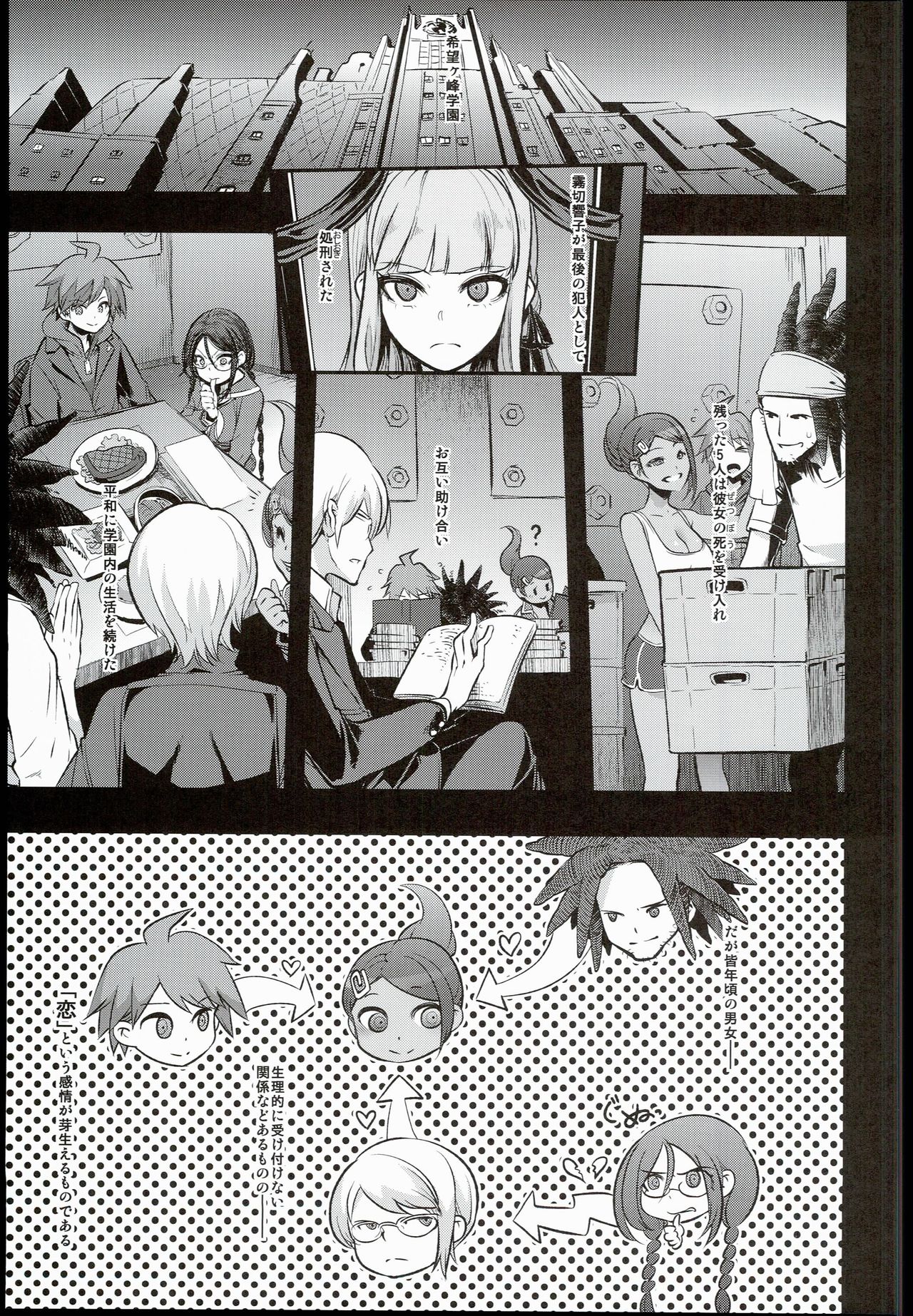 (C90) [DA HOOTCH (ShindoL)] Super Panpanronpa 1&2 (Danganronpa) page 3 full