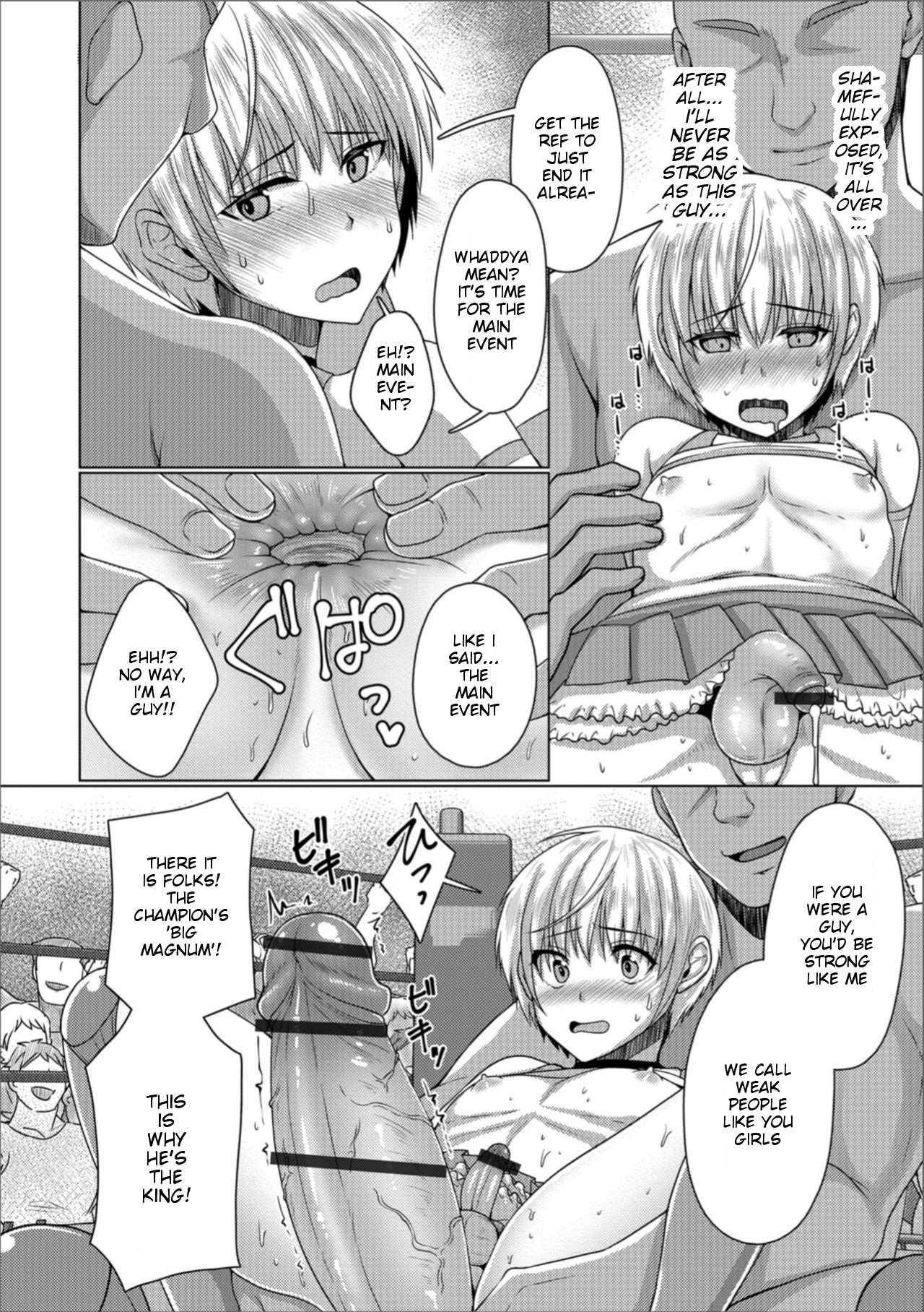 [Chieko] Mesu Ochi Fighter Mao | Feminised Fighter Mao (Gekkan Web Otoko no Ko-llection! S Vol. 31) [English] [OnOnt] [Digital] page 12 full