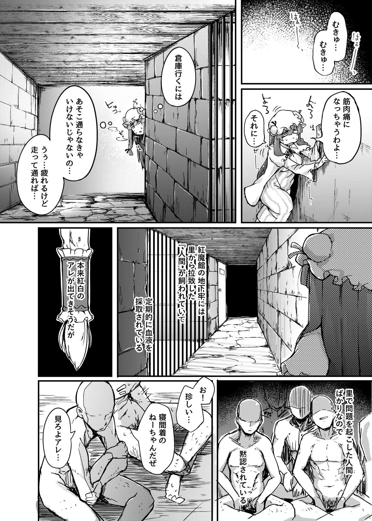 [Jikahatsudensho (flanvia)] Ana to Muttsuri Dosukebe Daitoshokan (Touhou Project) [Digital] page 4 full