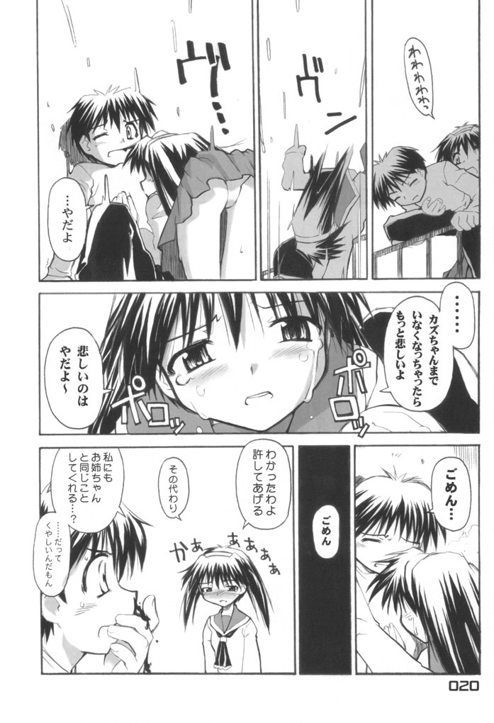 (CR30) [BLACK LIST (Hiura R)] UNIVERSE PARALLRL (Narue no Sekai) page 19 full